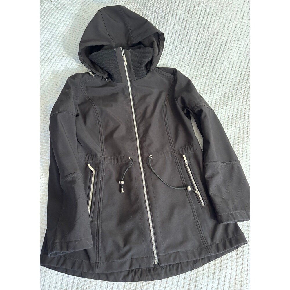 Apt 9 Black Medium coat jacket lightweight